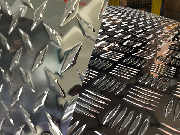 明泰铝业指针型、5条筋花纹板