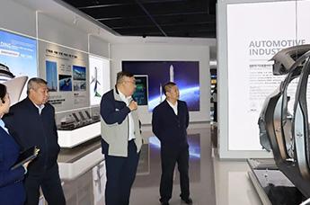 中国有色金属工业协会党委副书记范顺科一行莅临明泰铝业调研指导